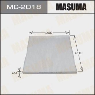 Фильтр салона NISSAN MURANO III (MC-2018) Masuma MC2018 (фото 1)