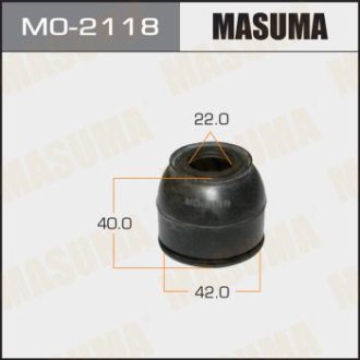 Пыльник опоры шаровой 22х42х40 (MO-2118) Masuma MO2118 (фото 1)