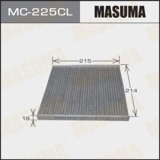 Фильтр салона AC-102 угольный (MC-225CL) Masuma MC225CL (фото 1)