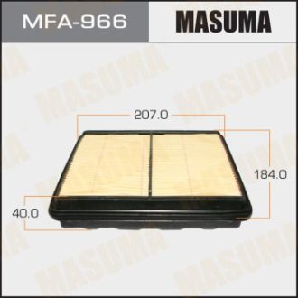 Фильтр воздушный KIA SPORTAGE (MFA-966) Masuma MFA966 (фото 1)