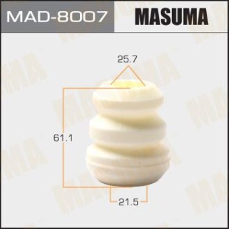 Отбойник амортизатора, 21.5x25.7x61.1 Masuma MAD8007 (фото 1)