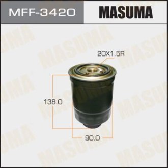 Фильтр топливный FC-409 (MFF-3420) Masuma MFF3420 (фото 1)
