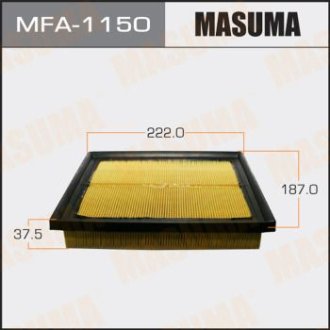 Фильтр воздушный A-1027 (MFA-1150) Masuma MFA1150 (фото 1)