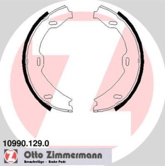 Гальмiвнi колодки барабаннi ZIMMERMANN Otto Zimmermann GmbH 109901290