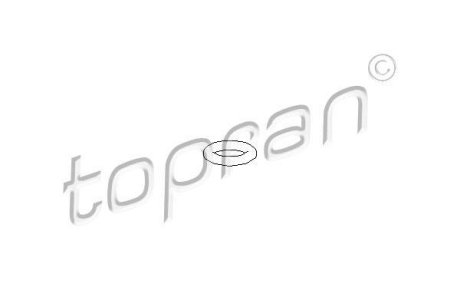 Прокладка, направитель масла N90032203 Topran 108648