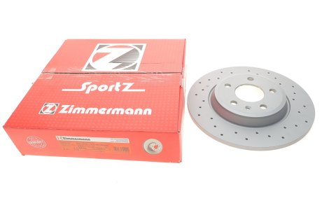Диск гальмівний BLACK Z ZIMMERMANN Otto Zimmermann GmbH 100333352