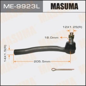 Наконечник рулевой (ME-9923L) Masuma ME9923L