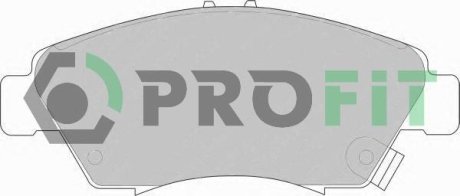 Колодки тормозные дисковые, комплект PROFIT 50000776