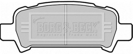 Гальмiвнi колодки дисковi BORG&BECK BORG & BECK BBP1705 (фото 1)