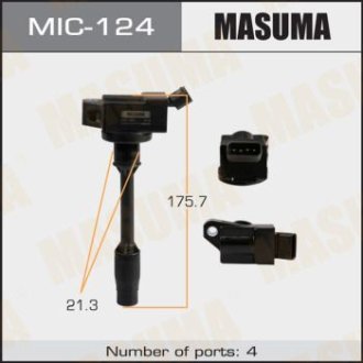Катушка зажигания (MIC-124) Masuma MIC124 (фото 1)
