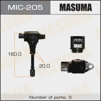 Катушка зажигания (MIC-205) Masuma MIC205 (фото 1)