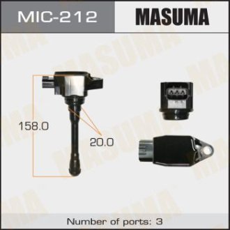 Катушка зажигания (MIC-212) Masuma MIC212 (фото 1)