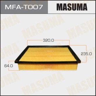 Фильтр воздушный (MFA-T007) Masuma MFAT007 (фото 1)