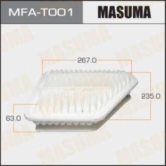 Фильтр воздушный (MFA-T001) Masuma MFAT001 (фото 1)