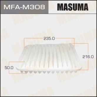 Фильтр воздушный (MFA-M308) Masuma MFAM308 (фото 1)
