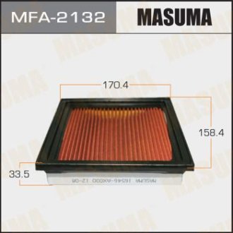 Фильтр воздушный (MFA-2132) Masuma MFA2132 (фото 1)