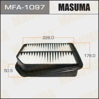 Фильтр воздушный (MFA-1097) Masuma MFA1097 (фото 1)