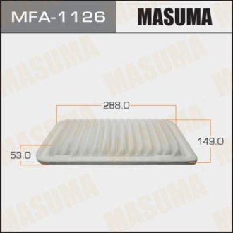 Фильтр воздушный (MFA-1126) Masuma MFA1126 (фото 1)