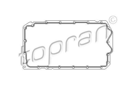 Прокладка масляного пiддона Topran 500908 (фото 1)