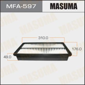 Фильтр воздушный (MFA-597) Masuma MFA597 (фото 1)