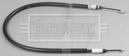 Трос ручного гальма LH BORG&BECK BORG & BECK BKB2952