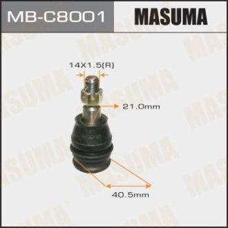 Опора шаровая (MB-C8001) Masuma MBC8001 (фото 1)