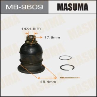 Опора шаровая (MB-9609) Masuma MB9609 (фото 1)
