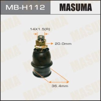 Опора шаровая (MB-H112) Masuma MBH112 (фото 1)
