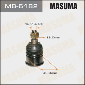 Опора шаровая (MB-6182) Masuma MB6182 (фото 1)
