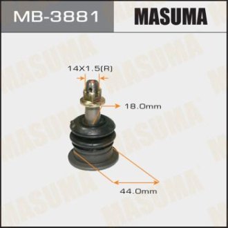 Опора шаровая (MB-3881) Masuma MB3881 (фото 1)