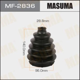 Пыльник ШРУСа (MF-2836) Masuma MF2836 (фото 1)