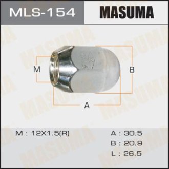 Гайка колеса (MLS-154) Masuma MLS154