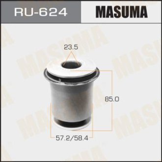 Сайлентблок (RU-624) Masuma RU624 (фото 1)