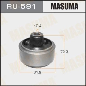 Сайлентблок (RU-591) Masuma RU591 (фото 1)