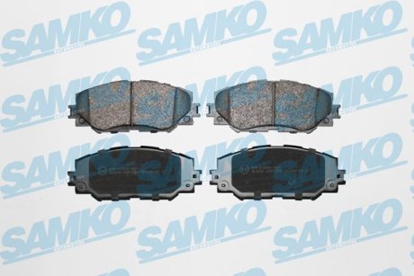Колодки гальмівні Samko 5SP1258 (фото 1)