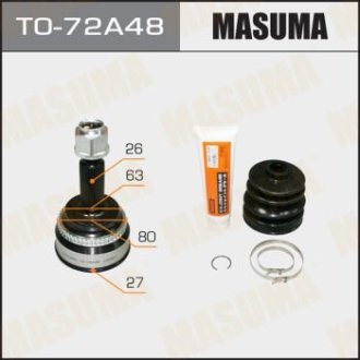 ШРУС (TO-72A48) Masuma TO72A48 (фото 1)