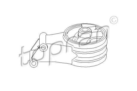 Подушка двигуна Topran 206561 (фото 1)