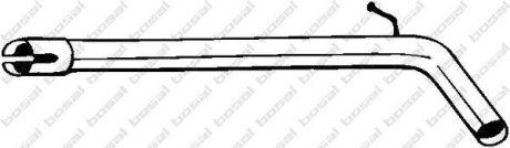 Вихлопна труба Bosal Benelux N.V. 800-205 (фото 1)