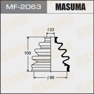 Пыльник ШРУСа наружного Nissan Pathfinder (-04) (MF-2063) Masuma MF2063