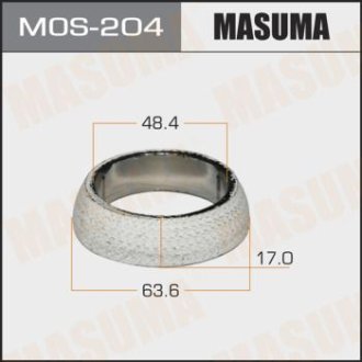 Кольцо глушителя (MOS-204) Masuma MOS204 (фото 1)