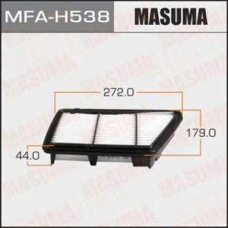 Фильтр воздушный Honda CR-V 2.4 (17-) (MFA-H538) Masuma MFAH538 (фото 1)