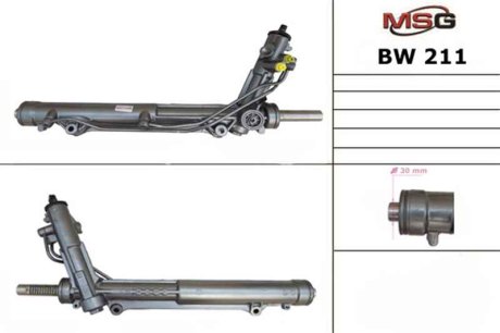 Рульова рейка з ГПК нова BMW X5 E53 00-07 MSG BW211 (фото 1)