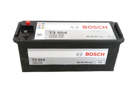 Акумуляторна батарея 154Ah/1150A (513x188x223/+L/B00) Heavy Duty Extra Bosch 0092T30540 (фото 1)