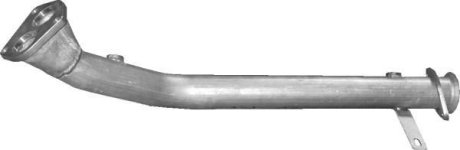 Труба приемная глушителя ГАЗель Бизнес дв. 4216 (заменитель катализатора), алюминизированная Polmostrow 11.68