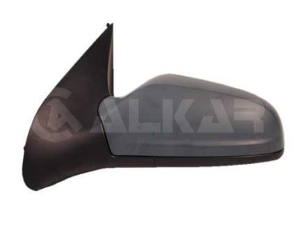 Дзеркало заднього виду (під фарбування) Opel Astra H 04-14 (R) (електро/підігрів) ALKAR 6140438 (фото 1)