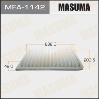 Фильтр воздушный Toyota Camry (06-18), Venza (09-16) (MFA-1142) Masuma MFA1142