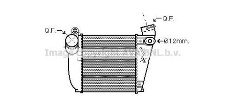Охолоджувач наддувального повітря 1J0145803L AVA AVA Cooling Systems AIA4354
